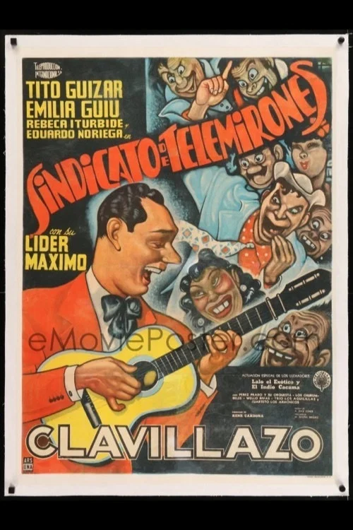 Movie poster for Sindicato de telemirones (1954)