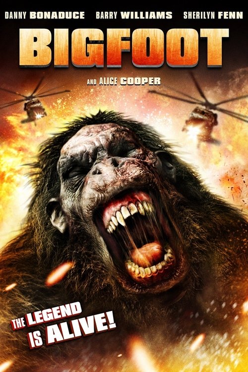 Movie poster for Bigfoot (2012)