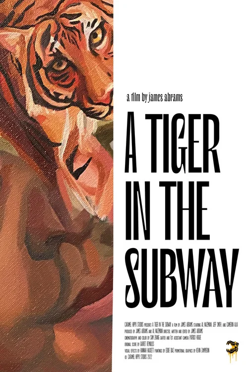Movie poster for A Tiger in the Subway (2022)