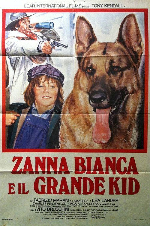 Movie poster for White Fang and the Kid (1978)
