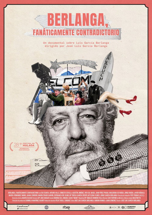 Movie poster for Berlanga, fanáticamente contradictorio (2025)