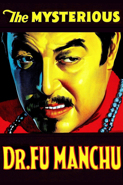 Movie poster for The Mysterious Dr. Fu Manchu (1929)