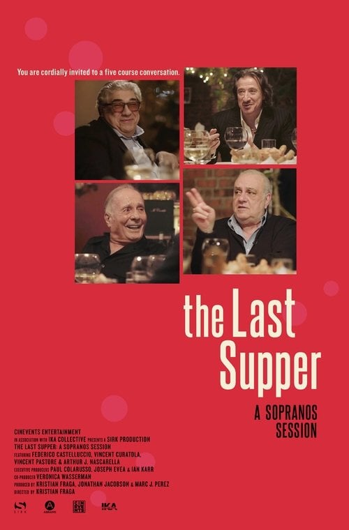 Movie poster for The Last Supper: A Sopranos Session (2020)