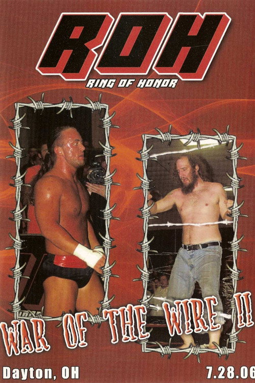 Movie poster for ROH: War of The Wire II (2006)