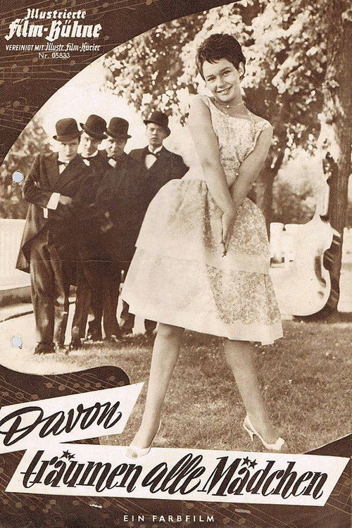 Movie poster for Davon träumen alle Mädchen (1961)