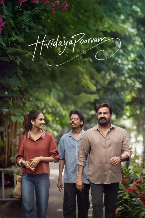 Movie poster for Hridayapoorvam (2025)