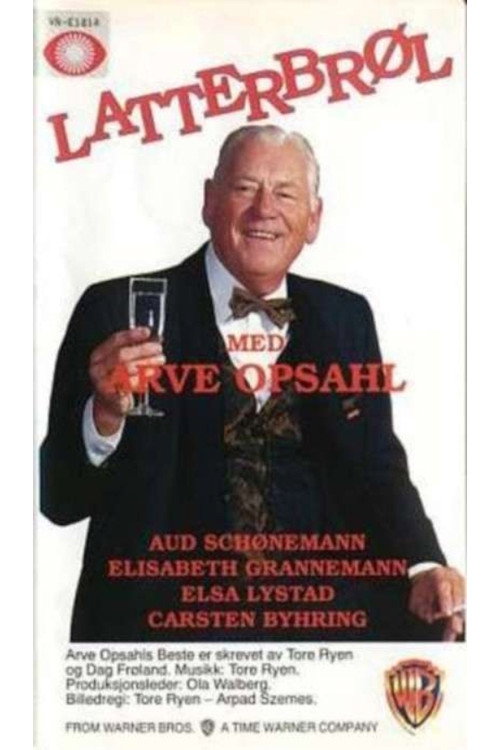 Movie poster for Latterbrøl med Arve Opsahl (1992)