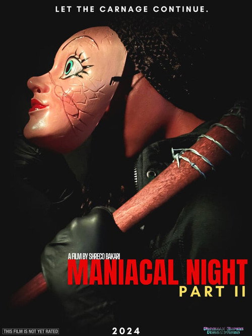 Movie poster for Maniacal Night: Part II