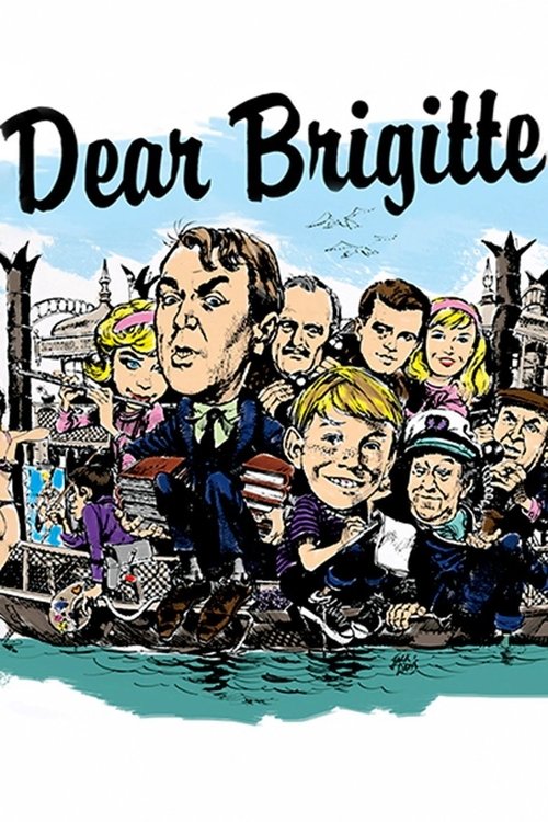 Movie poster for Dear Brigitte (1965)