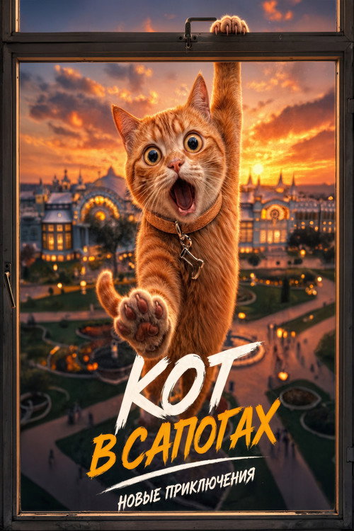 Movie poster for Кот в сапогах. Новые приключения