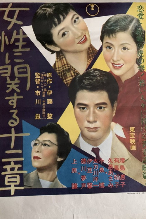 Movie poster for 12 Chapters About Women (1954)