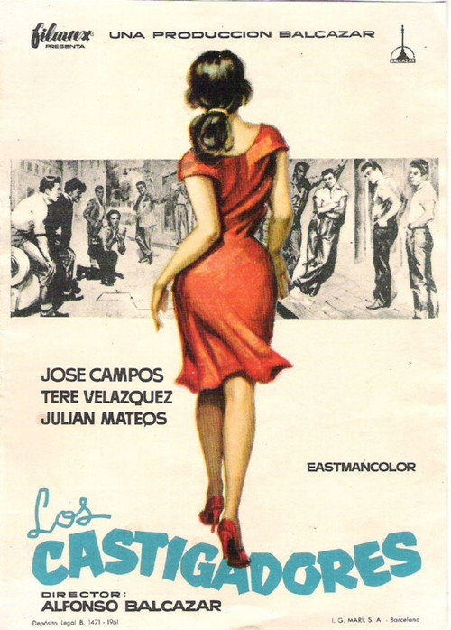 Movie poster for Los Castigadores (1962)