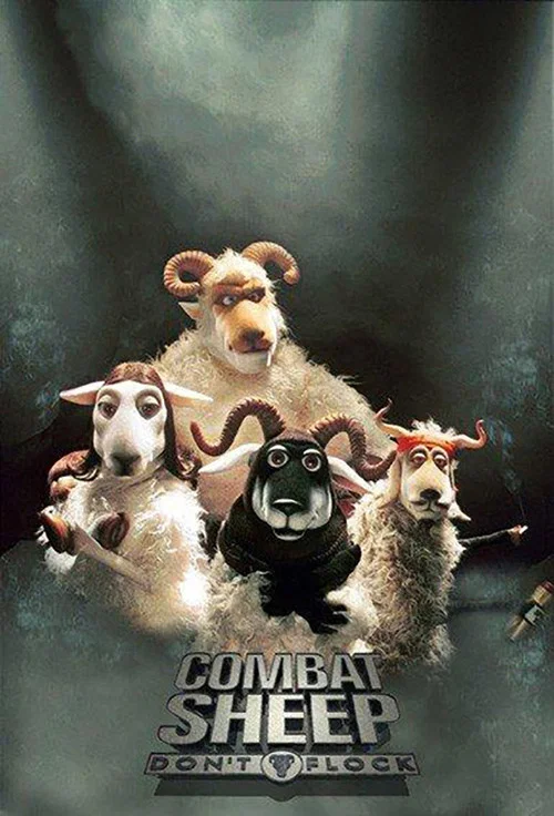 Movie poster for Combat Sheep (2001)