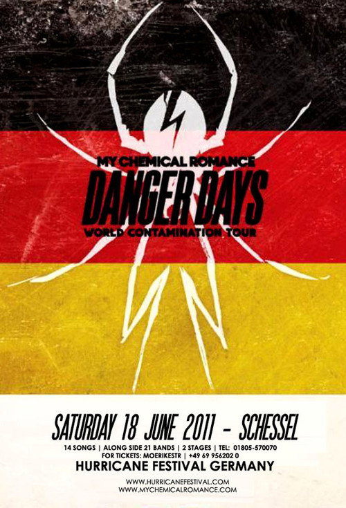 Movie poster for My Chemical Romance Hurricane Festival (2011)