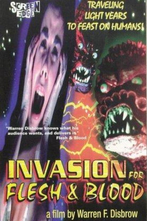 Movie poster for Invasion for Flesh and Blood (1991)