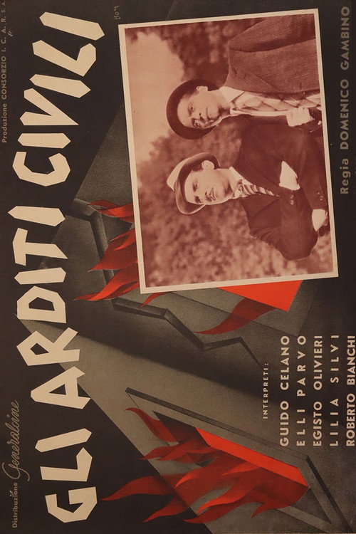 Movie poster for Arditi civili (1940)