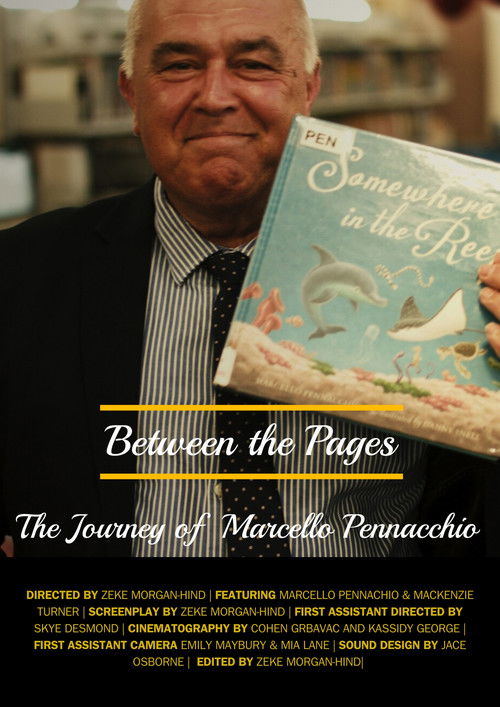 Movie poster for Between Pages: The Story of Marcello Pennacchio (2025)