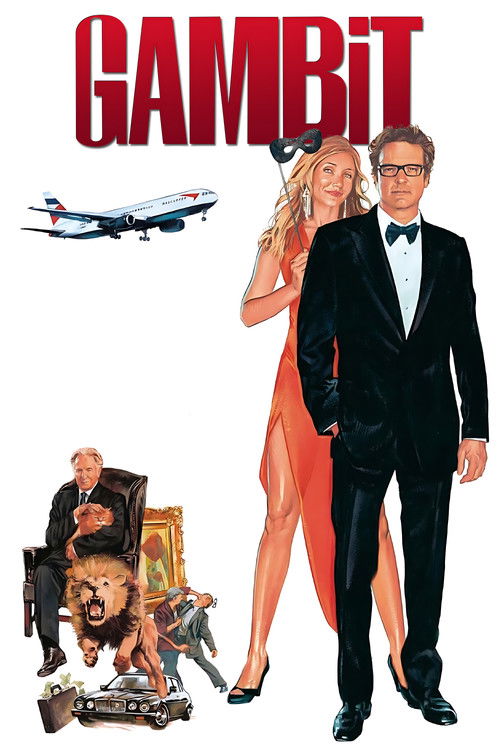 Movie poster for Gambit (2012)