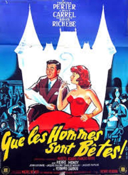 Movie poster for Que les hommes sont bêtes (1957)