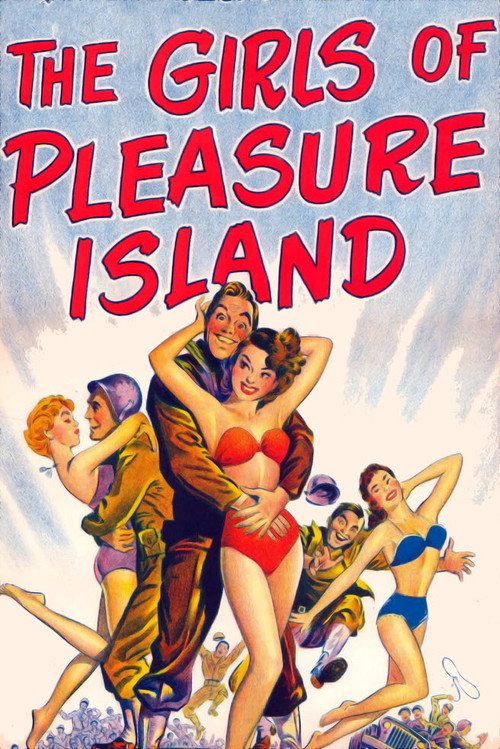 Movie poster for The Girls of Pleasure Island (1953)