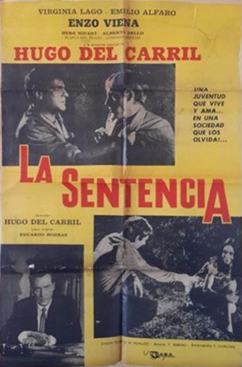 Movie poster for La sentencia (1964)