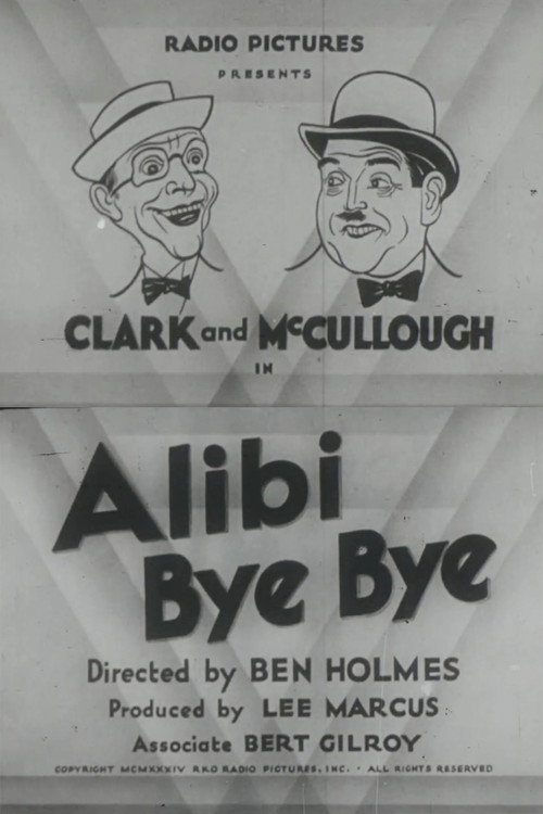 Movie poster for Alibi Bye Bye (1935)