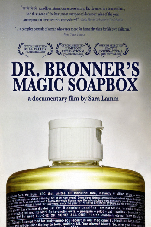 Movie poster for Dr. Bronner's Magic Soapbox (2007)