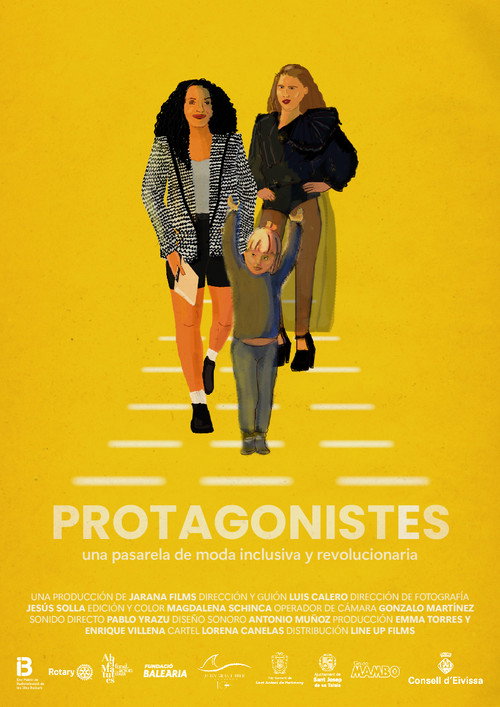 Movie poster for Protagonistes
