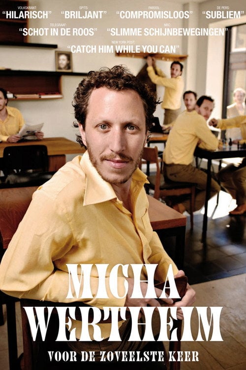 Movie poster for Micha Wertheim: Voor de Zoveelste Keer (2012)