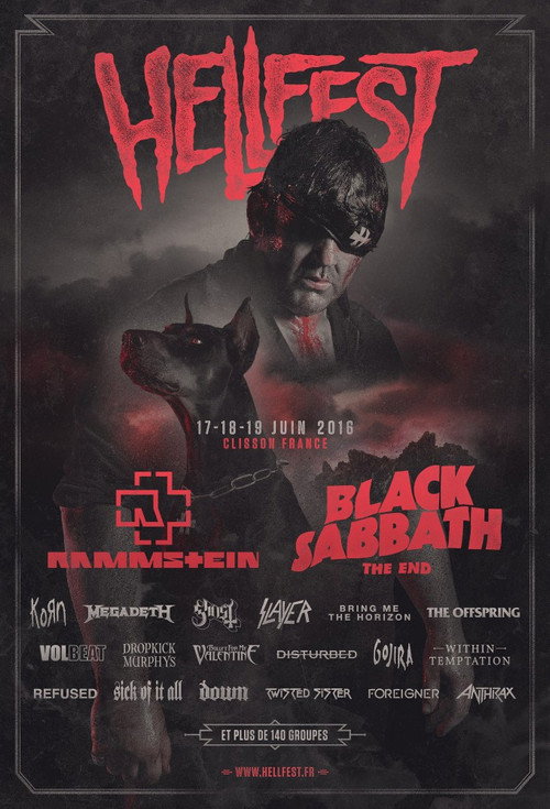 Movie poster for Rammstein - Live at Hellfest (2016)