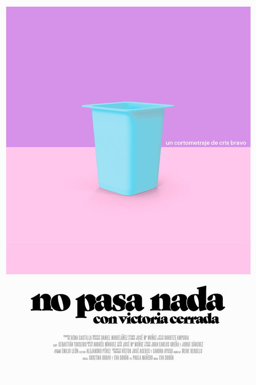 Movie poster for No pasa nada (2021)