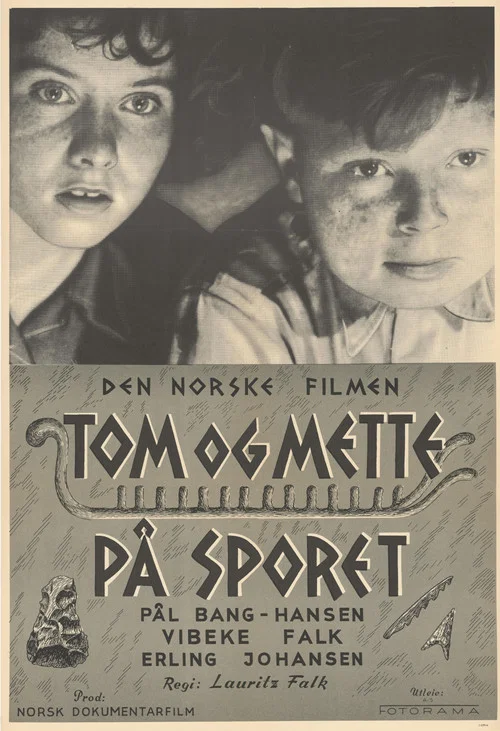 Movie poster for Tom og Mette på sporet (1952)