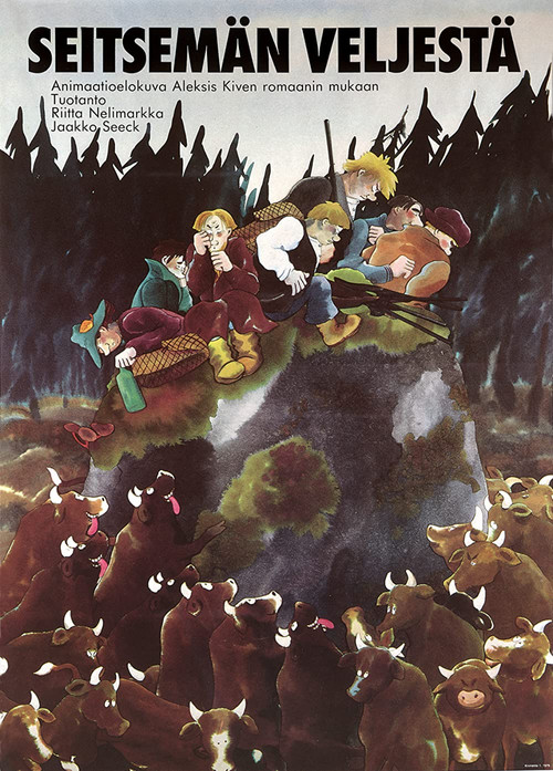 Movie poster for Seitsemän veljestä (1979)