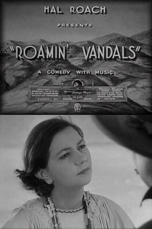 Movie poster for Roamin' Vandals (1934)