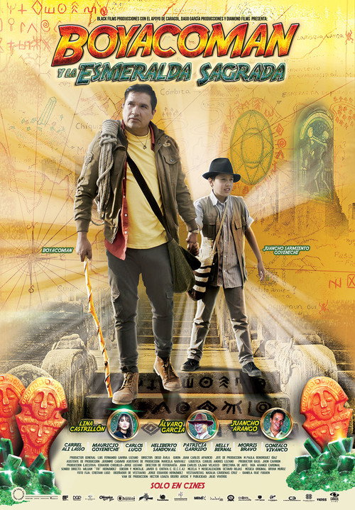 Movie poster for Boyacoman and the Sacred Emerald (2019)