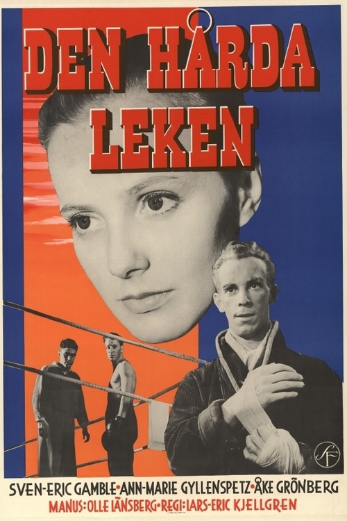 Movie poster for Den hårda leken (1956)