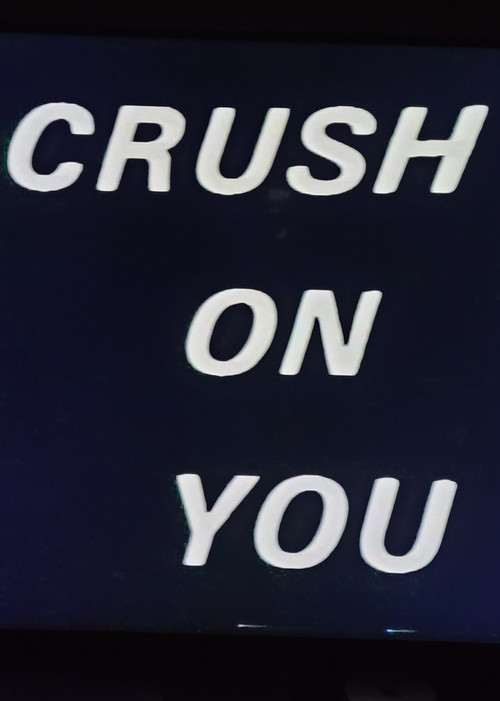 Movie poster for Crush on You (1986)