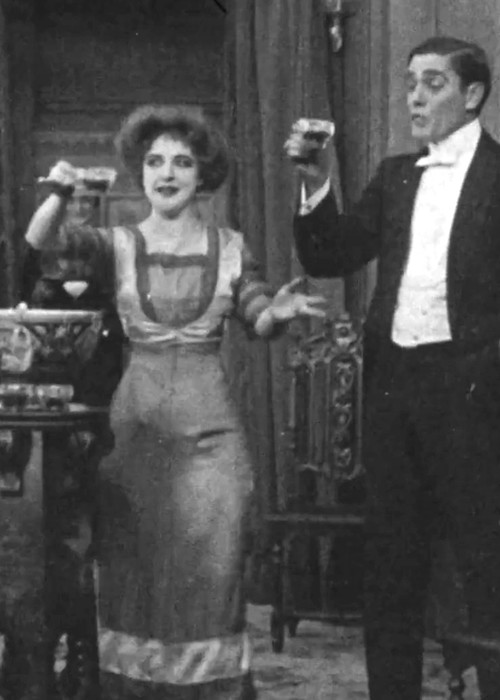 Movie poster for The Day After (1909)