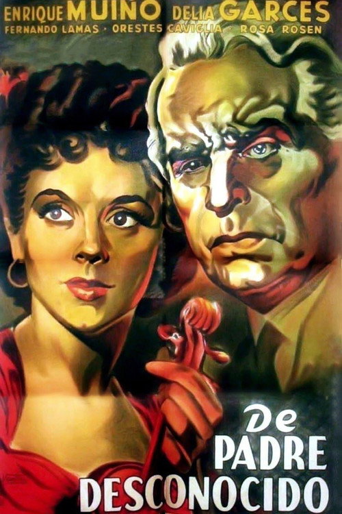 Movie poster for De padre desconocido (1949)