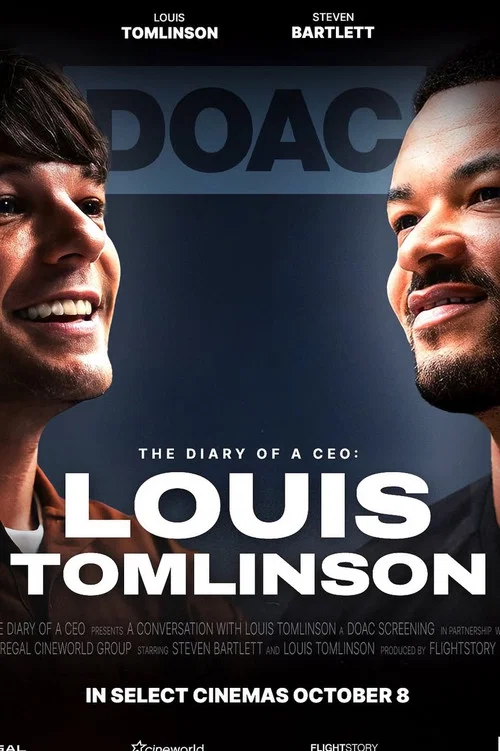 Movie poster for The Diary of a CEO: Louis Tomlinson (2025)