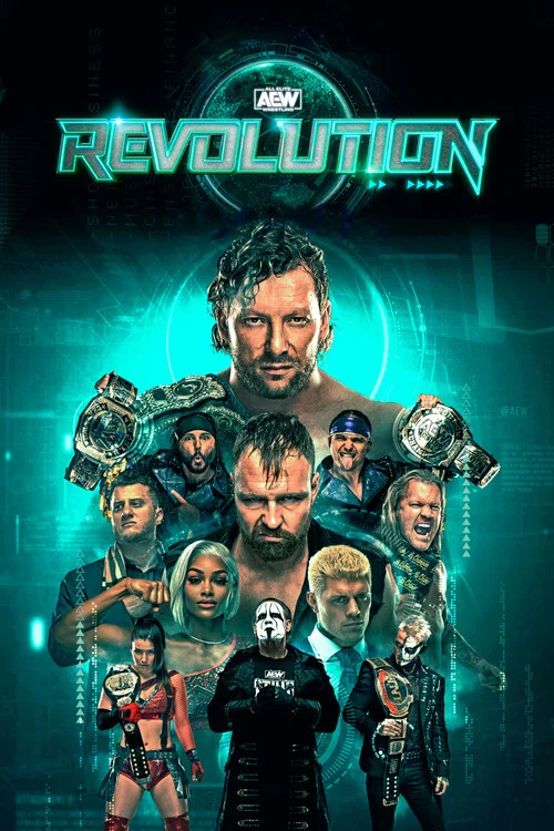 Movie poster for AEW Revolution 2021 (2021)