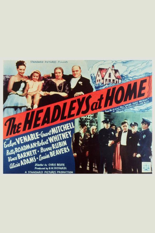 Movie poster for The Headleys at Home (1938)