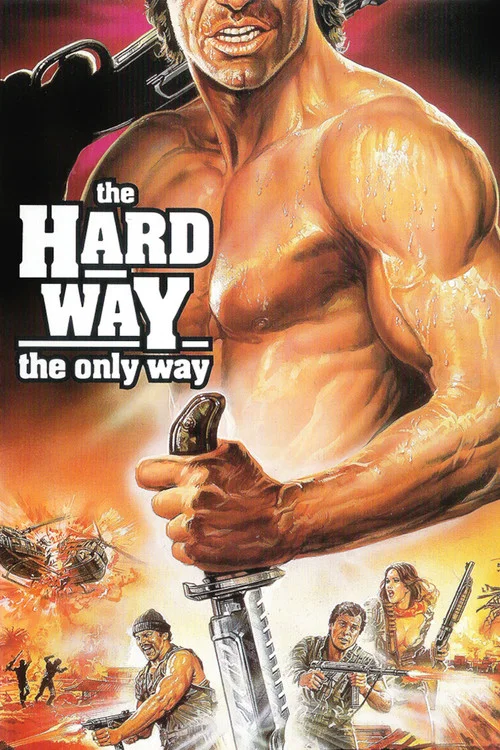 Movie poster for The Hard Way (1989)