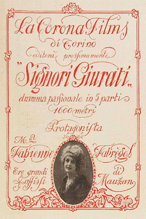 Movie poster for Gentlemen of the Jury (1916)