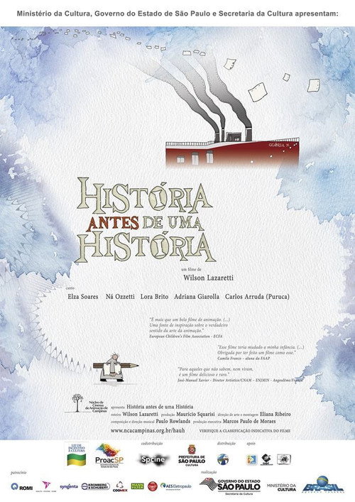Movie poster for História antes de uma História (2014)