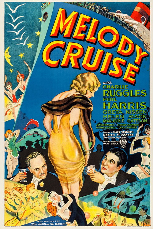 Movie poster for Melody Cruise (1933)