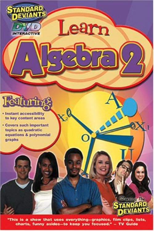 Movie poster for The Standard Deviants: The Adventurous World of College Algebra, Part 2 (2004)