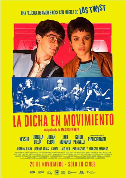 Movie poster for La dicha en movimiento (2025)