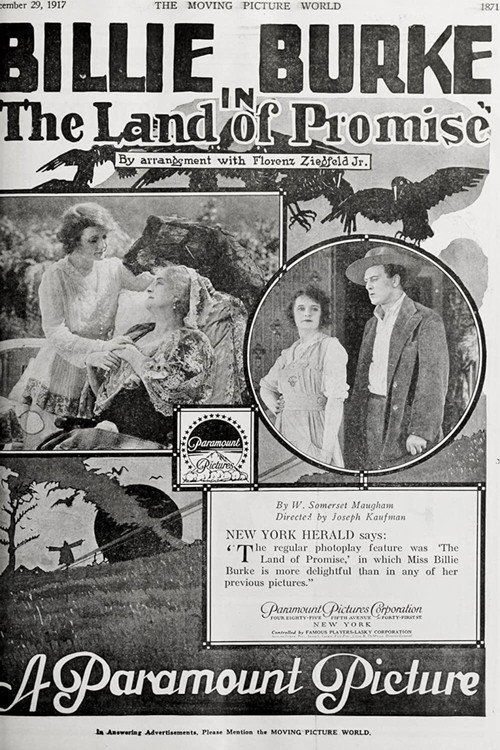 Movie poster for The Land of Promise (1917)