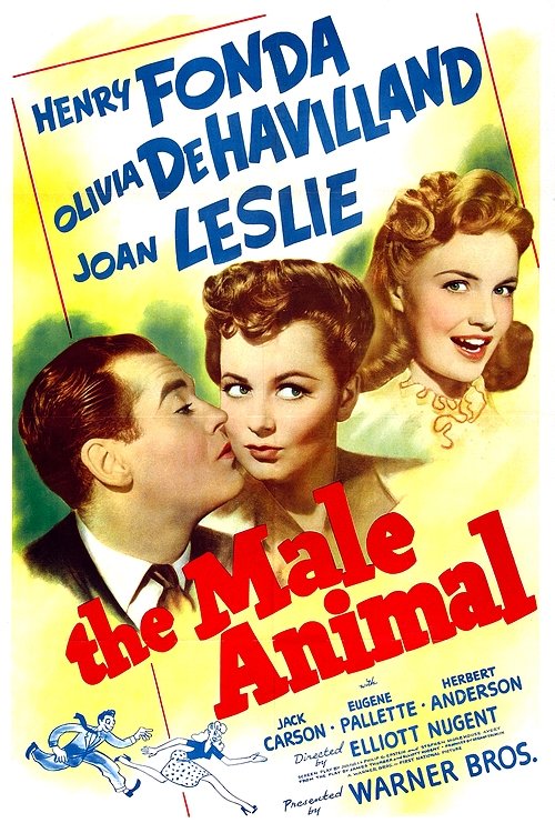Movie poster for The Male Animal (1942)